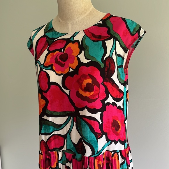 Anthropology Coreylynncalter Flower Maxi Dress - Picture 4 of 14